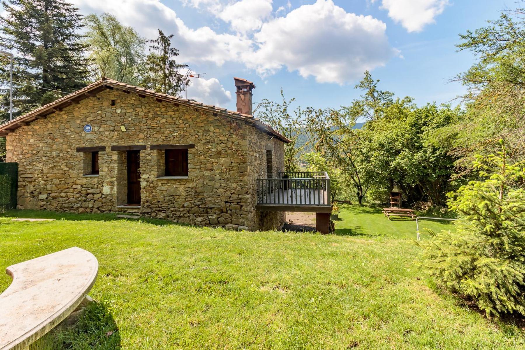M De Puigsec Mas Rural Al Ripolles Villa Girona Kültér fotó